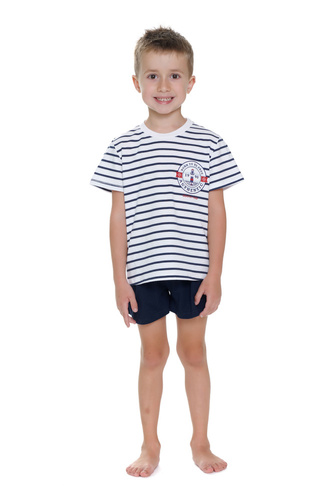 PDU.5352 Piżama dziecięca Unisex Doctor Nap - marine