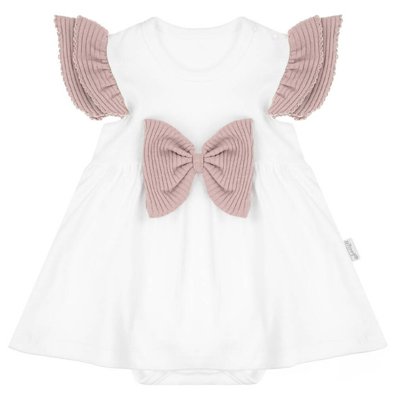 Sukienko-body 141275 Nicol- pudrowy