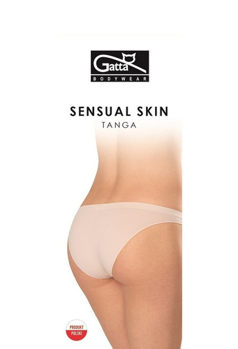 Figi bezszwowe 41645 Tanga Sensual Skin Gatta- light nude beżowy
