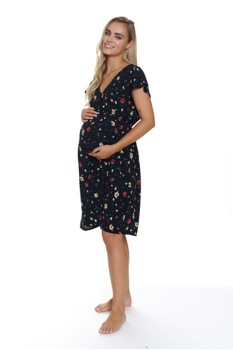Koszula Nocna 5136 Doctor Nap - folk flowers