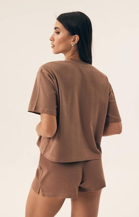 Piżama Damska 42780 Nilsa Henderson - coffee