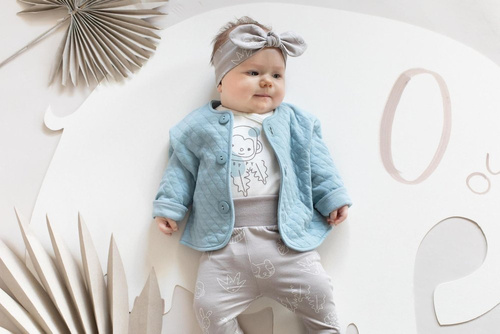 Rozpinana Bluza Slow Life Pinokio - niebieski 