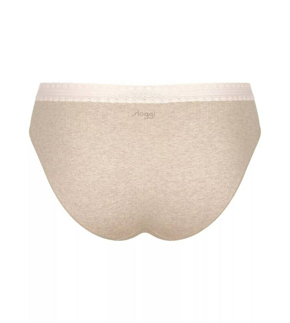 Figi Damskie GO Ribbed R Tai C2P 2-pak Sloggi - grey combination