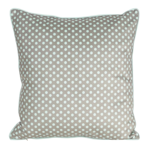 Poszewka wielkanocna Wiosna 1 z weluru zdobiona nadrukiem zajączka Eurofirany 