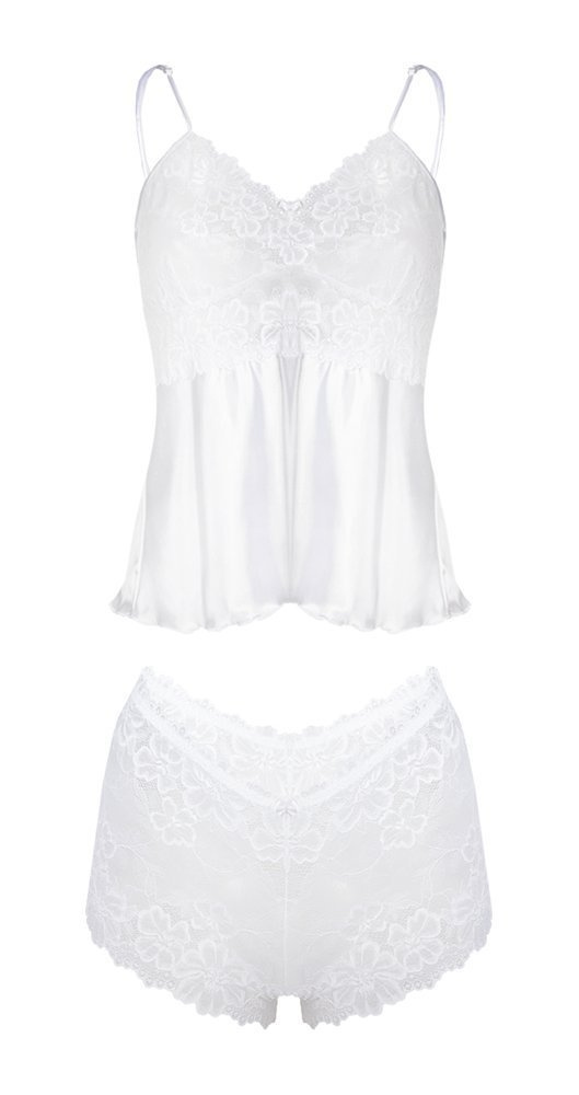 Komplet damski Alexandra DKaren - biały