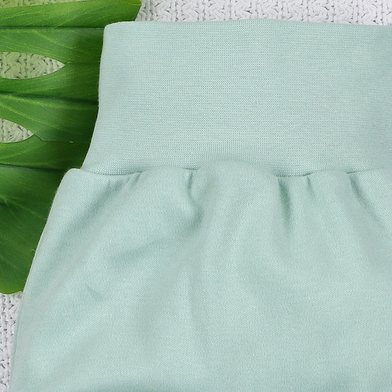 Półśpiochy bawełniane Dino Explorer Nini miętowy | Naturalne, bezpieczne, od pierwszych dni