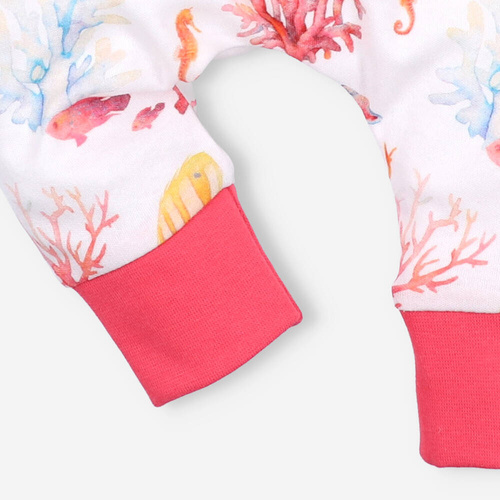 Spodnie z bawełny organicznej Ocean Nini