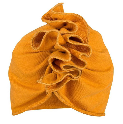 Czapka Turban dla dziewczynki "Simply Comfy" Ewa Klucze szary 