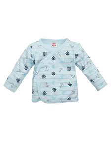 "SAILOR" Koszulka niemowlęca Makoma niebieski