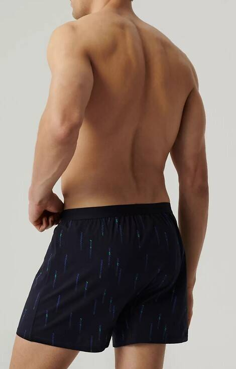 Bokserki męskie 2MBX-074 A'2 Atlantic -granatowy