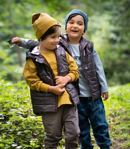 Spodnie dla chłopca Teo Pinokio - grafit