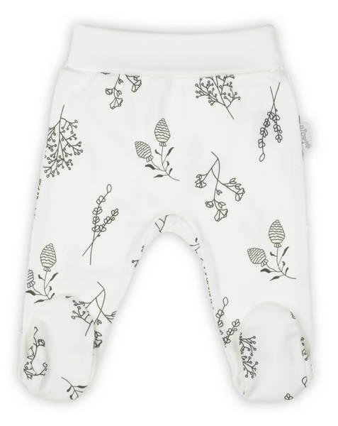 Półśpioch niemowlęcy z nadrukiem 183009 Gaja Nicol - kremowy