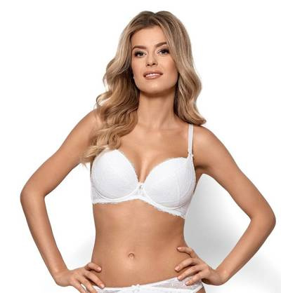 Biustonosz push-up Bianca  Nipplex-biały