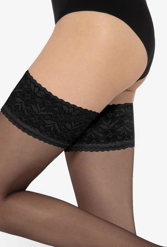 Pończochy Michelle 01 - czarne