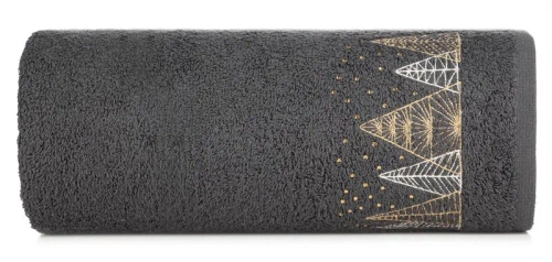 Ręcznik świąteczny choinki Santa 21 Eurofirany stalowy