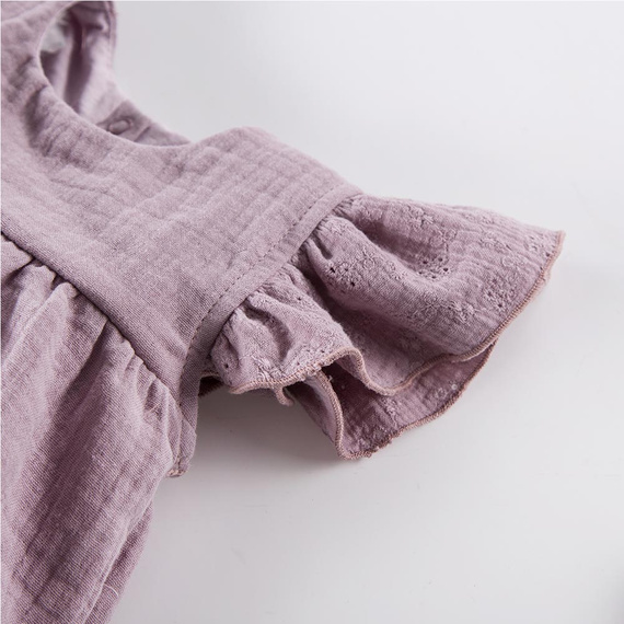 Sukienka muślinowa Botanic Eevi - wrzos