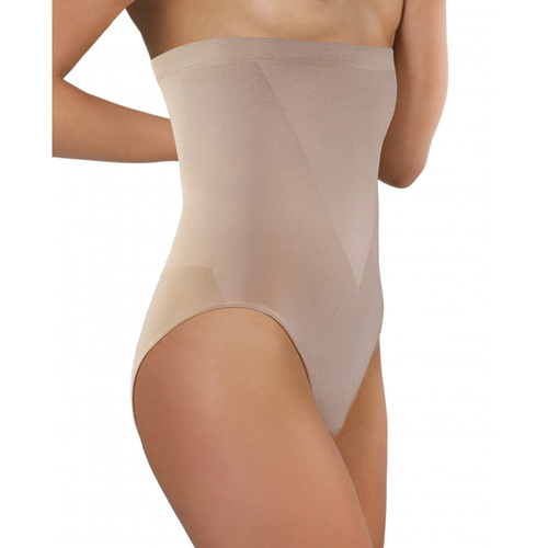 Figi wyszczuplające bezszowe CL8, CL9 Sesto Senzo beżowy 