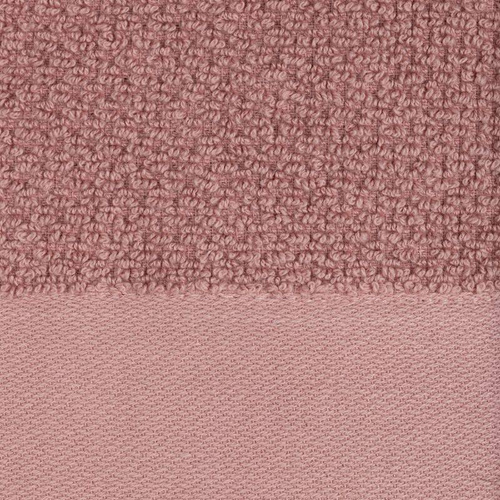 Ręcznik z efektem ryżowym frotte Riso Eurofirany pudrowy róż