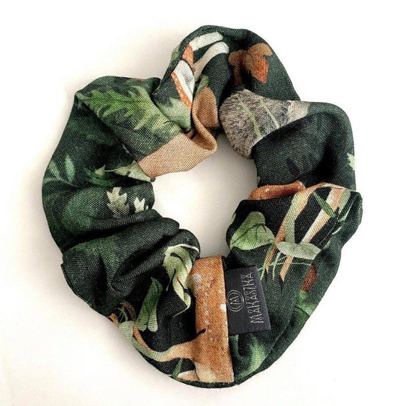 Gumka do włosów bambusowa Ornithology Makaszka