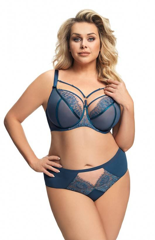 Figi damskie K 665 Paradise GORSENIA - niebieski