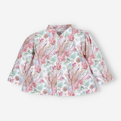 Kaftanik niemowlęcy z bawełny organicznej Magic Flowers Nini