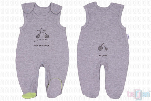 Śpioch bawełniany "BIKE" niebieski Terjan