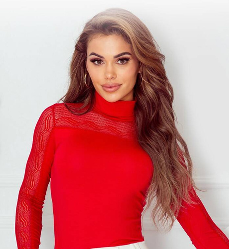 Bluzka damska Lorella Eldar- czerwony