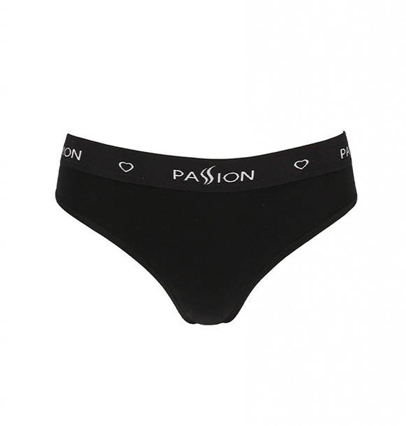 Figi damskie PS004 Passion czarny