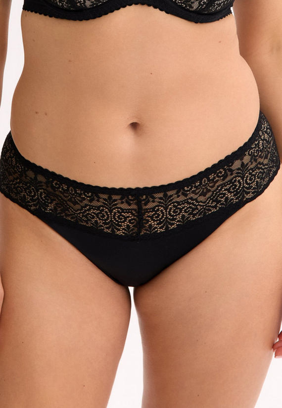 Figi damskie GFP 039 Malika Gaia czarny