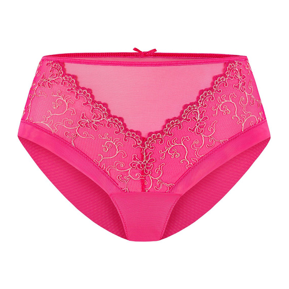 Romance LV-F20 Figi damskie Le Vernis fuksja – zmysłowe, koronkowe, komfortowe