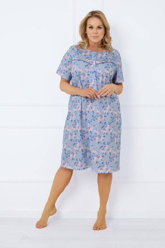 Koszula do karmienia z krótkim rękawem Facelia Italian Fashion - druk