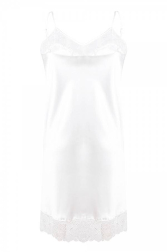 Milan Koszulka satynowa damska DKaren ecru