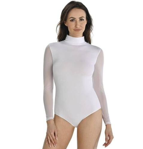 Body z półgolfem 2437 Nelly Teyli - white