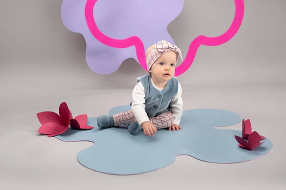 Kamizelka dla dziewczynki Romatic Pinokio - niebieski