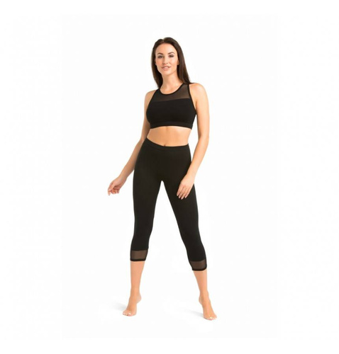 Sportowy top damski Lino Teyli - czarny