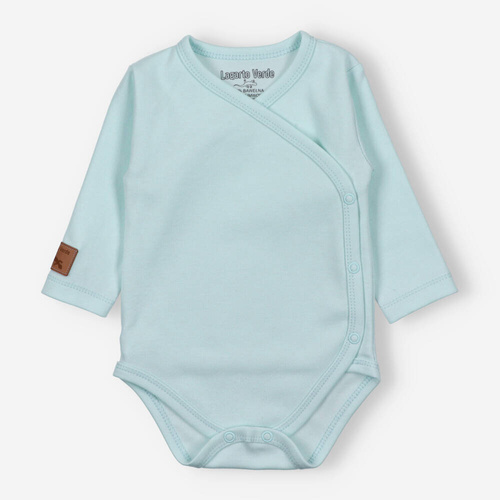 Body rozpinane gładkie Lagarto Verde - niebieski