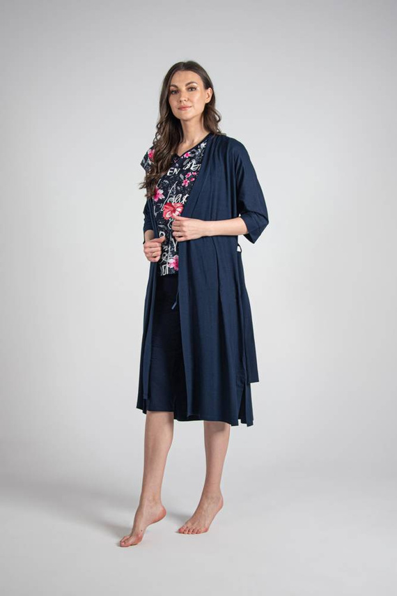 Piżama Damska 676 Soled Forex - czerwony