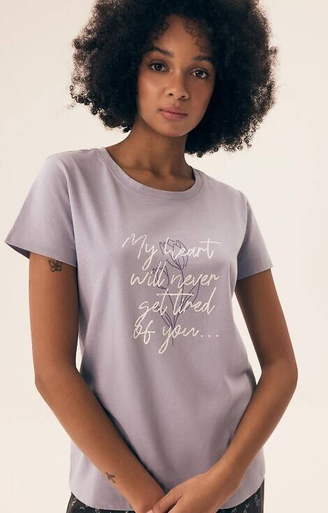 Piżama Damska 42893 Naturaleza Henderson - lawenda