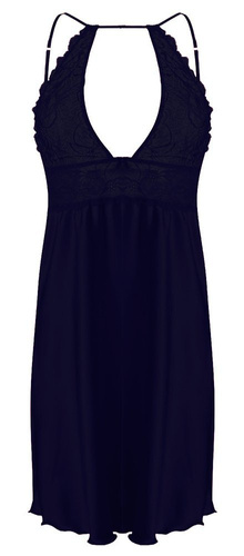 Koszulka satynowa damska Afrodyta DKaren - Granat