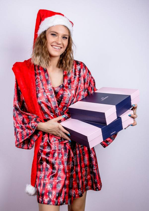 Podomka damska DKaren DK-P - czerwony 012