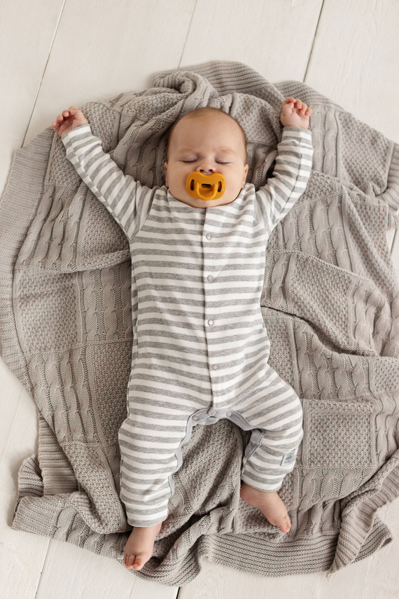 Pajac bez stópek "Greco" Makoma szary