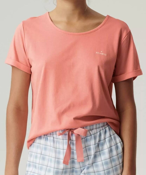 Piżama Damska NLP-497 Atlantic koralowy