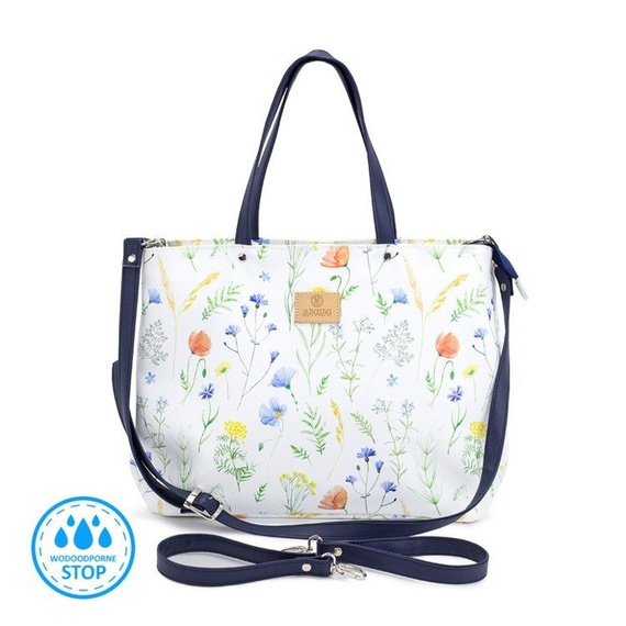 Torba ze skóry ekologicznej Secret Garden - Makaszka