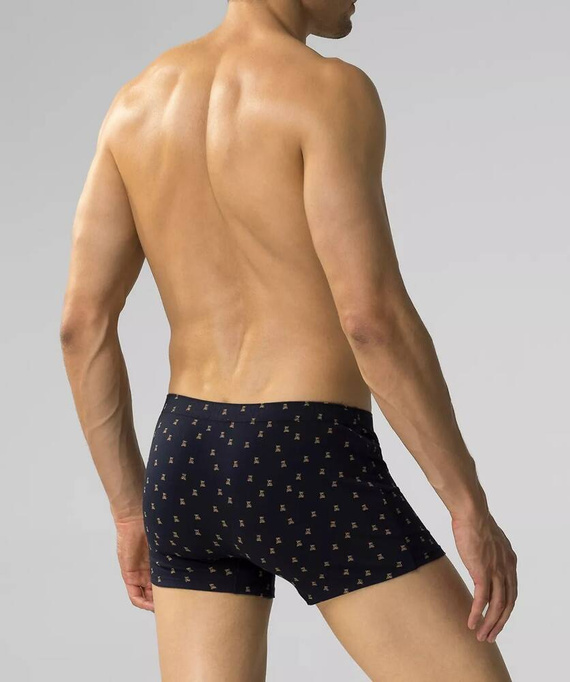 Bokserki męskie 3MH-201 A'3 Atlantic granatowy-wino-granatowy