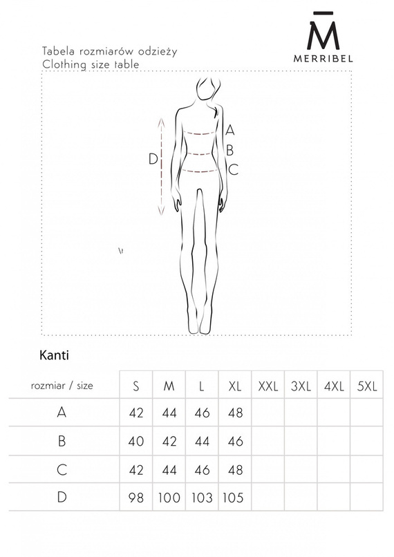 Sukienka damska Kanti 90510 Merribel