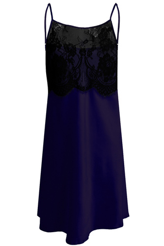 Halka satynowa Janice DKaren - granat