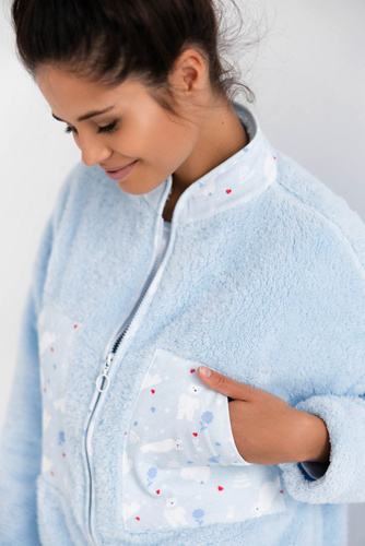 Sensis Bluza damska Blue Dream - błękitny