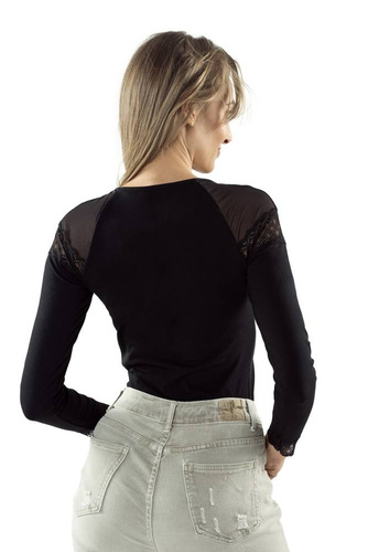 Bluzka damska Ovidia Eldar- czarny