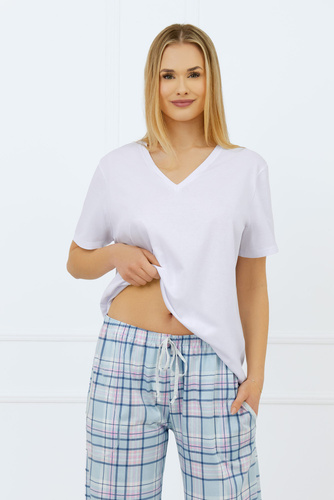 Spodnie damskie Glamour Italian Fashion - druk