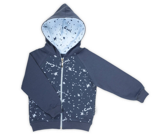 Bluza dresowa z kapturem 185273 Maks Nicol 